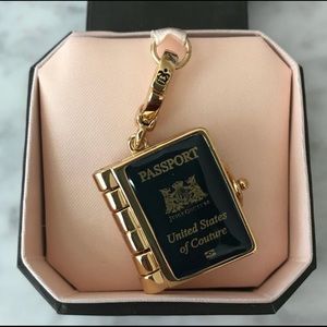 Juicy Couture Passport Charm - New, Rare